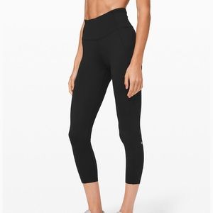 Lululemon fast and free high rise crop leggings